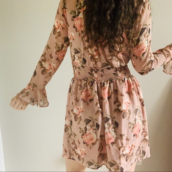 XHILIRATION FLORAL BOHO DRESS - Picture 3 of 7